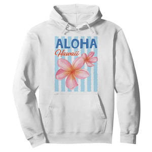 Aloha Hawaii Hoodie Hibiscus Flower Tropical Beach Vacation TS14 White Print Your Wear