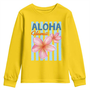 Aloha Hawaii Youth Sweatshirt Hibiscus Flower Tropical Beach Vacation TS14 Daisy Print Your Wear