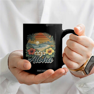 Aloha Hawaii Summer Coffee Mug Vintage Tropical Beach Graphic TS14 Print Your Wear