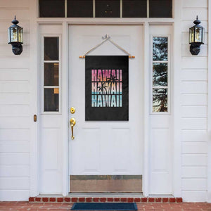 Hawaii Summer Vacation Garden Flag Vintage Tropical Beach Graphic TS14 Print Your Wear