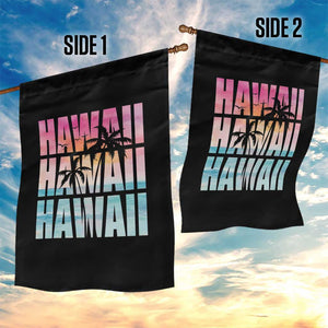 Hawaii Summer Vacation Garden Flag Vintage Tropical Beach Graphic TS14 Print Your Wear
