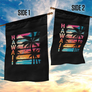 Vintage Hawaii Tropical Beach Vacation Garden Flag TS14 Print Your Wear