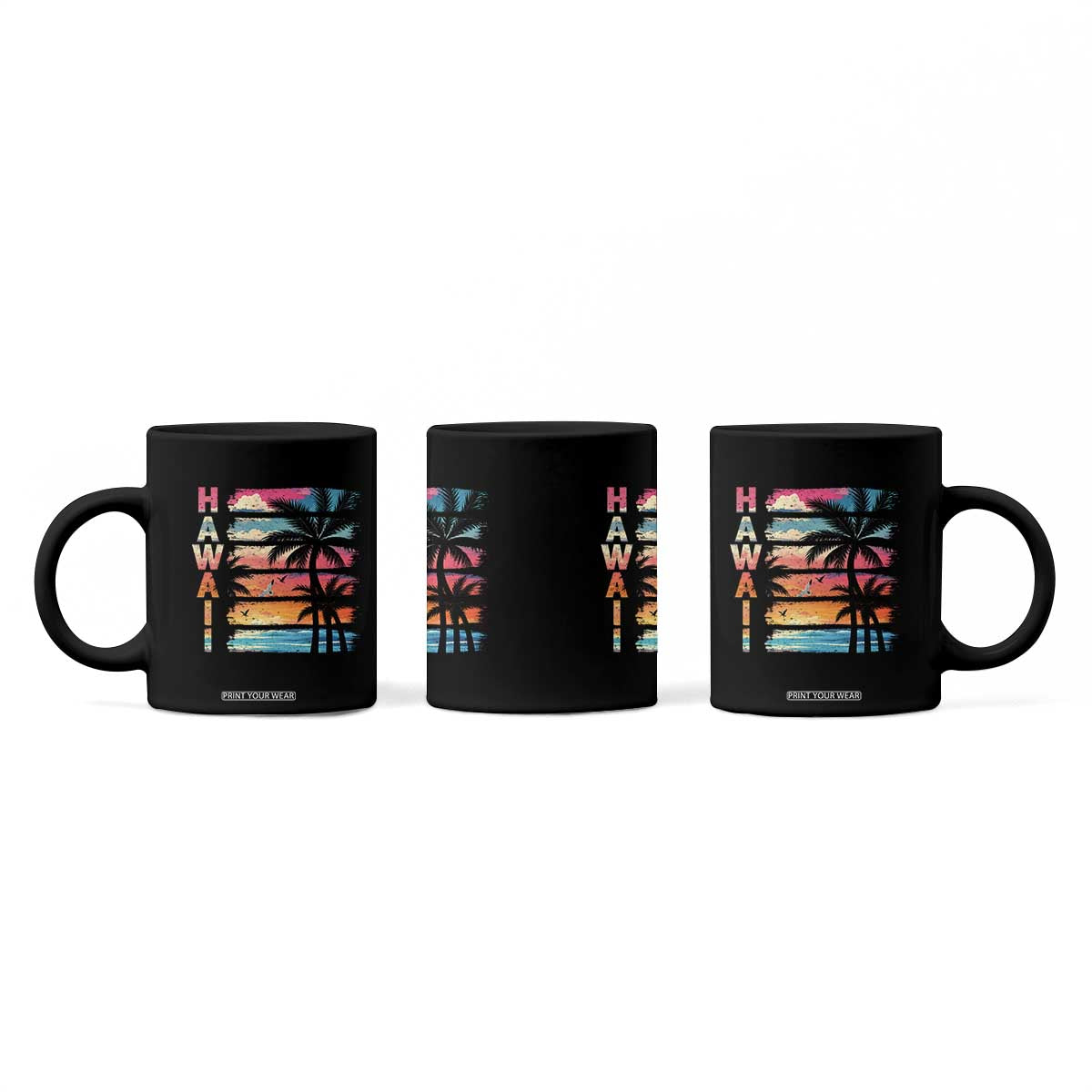 Vintage Hawaii Tropical Beach Vacation Coffee Mug TS14 Print Your Wear