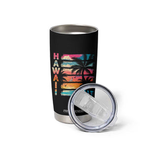 Vintage Hawaii Tropical Beach Vacation Tumbler Cup TS14 Print Your Wear