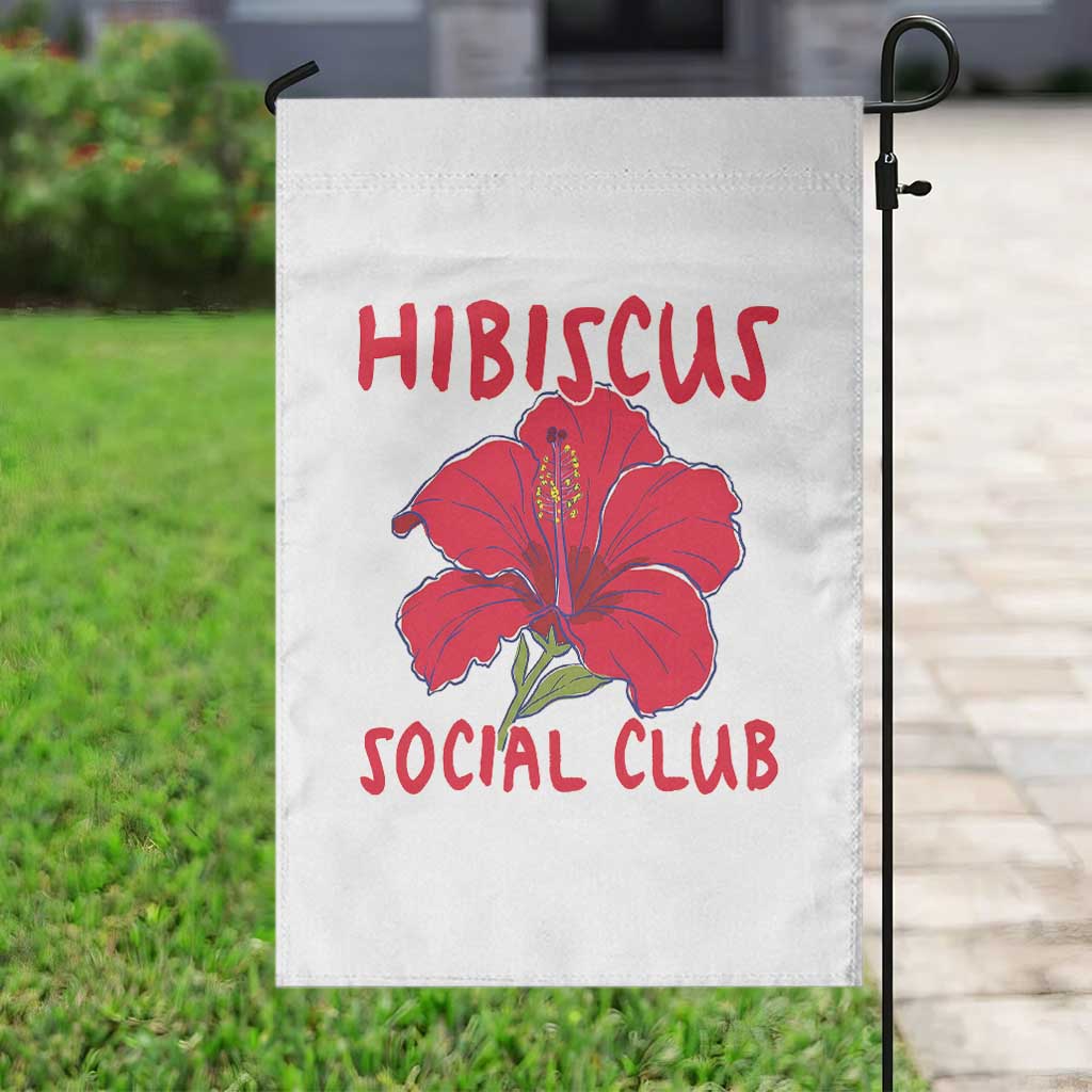 Hibiscus Flower Garden Flag Aloha Hawaii Tropical Beach Vacation TS14 Print Your Wear