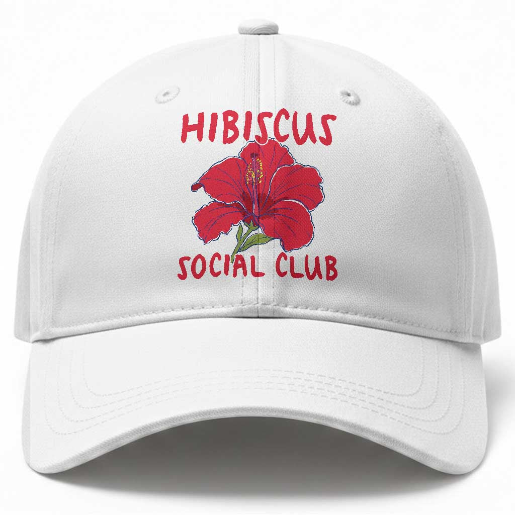 Hibiscus Flower Baseball Cap Aloha Hawaii Tropical Beach Vacation TS14 Print Your Wear