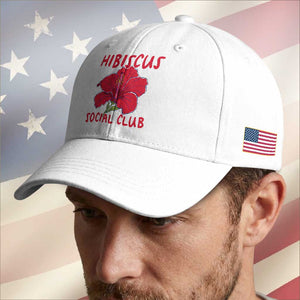 Hibiscus Flower Baseball Cap Aloha Hawaii Tropical Beach Vacation TS14 Print Your Wear