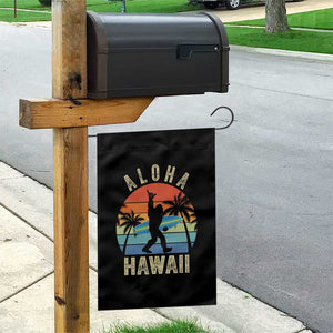 Funny Bigfoot Aloha Hawaiian Surfing Garden Flag Tropical Beach Surfer Gift TS14 Print Your Wear