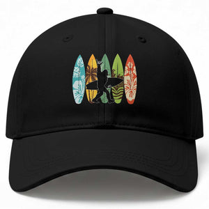 Funny Bigfoot Aloha Hawaiian Surfing Tropical Beach Surfer Baseball Cap TS14 Print Your Wear