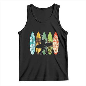 Funny Bigfoot Aloha Hawaiian Surfing Tropical Beach Surfer Tank Top TS14 Black Print Your Wear