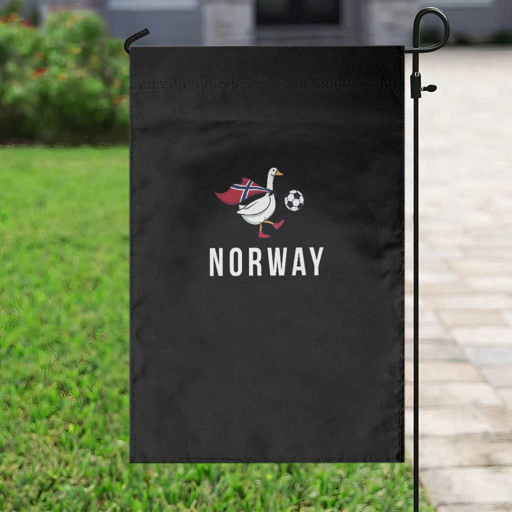 Norway Football Garden Flag Silly Goose Soccer Fan Support TS14 Print Your Wear