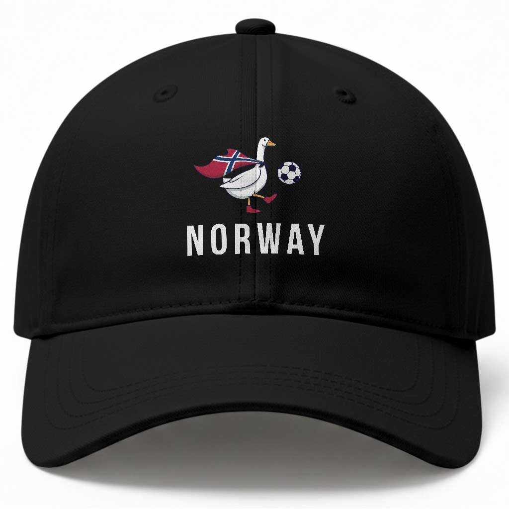 Norway Football Baseball Cap Silly Goose Soccer Fan Support TS14 Print Your Wear