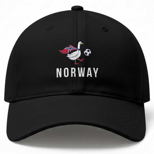 Norway Football Baseball Cap Silly Goose Soccer Fan Support TS14 Print Your Wear
