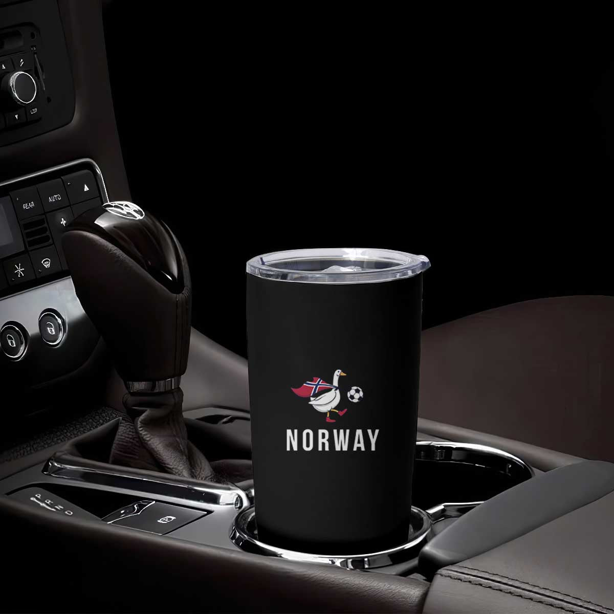 Norway Football Tumbler Cup Silly Goose Soccer Fan Support TS14 Print Your Wear