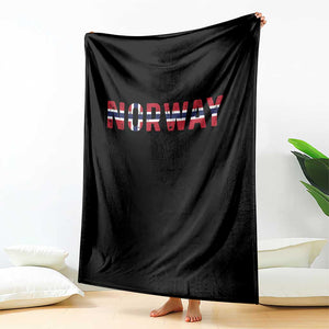 Norge Norway Norwegian Flag Throw Blanket TS14 Print Your Wear