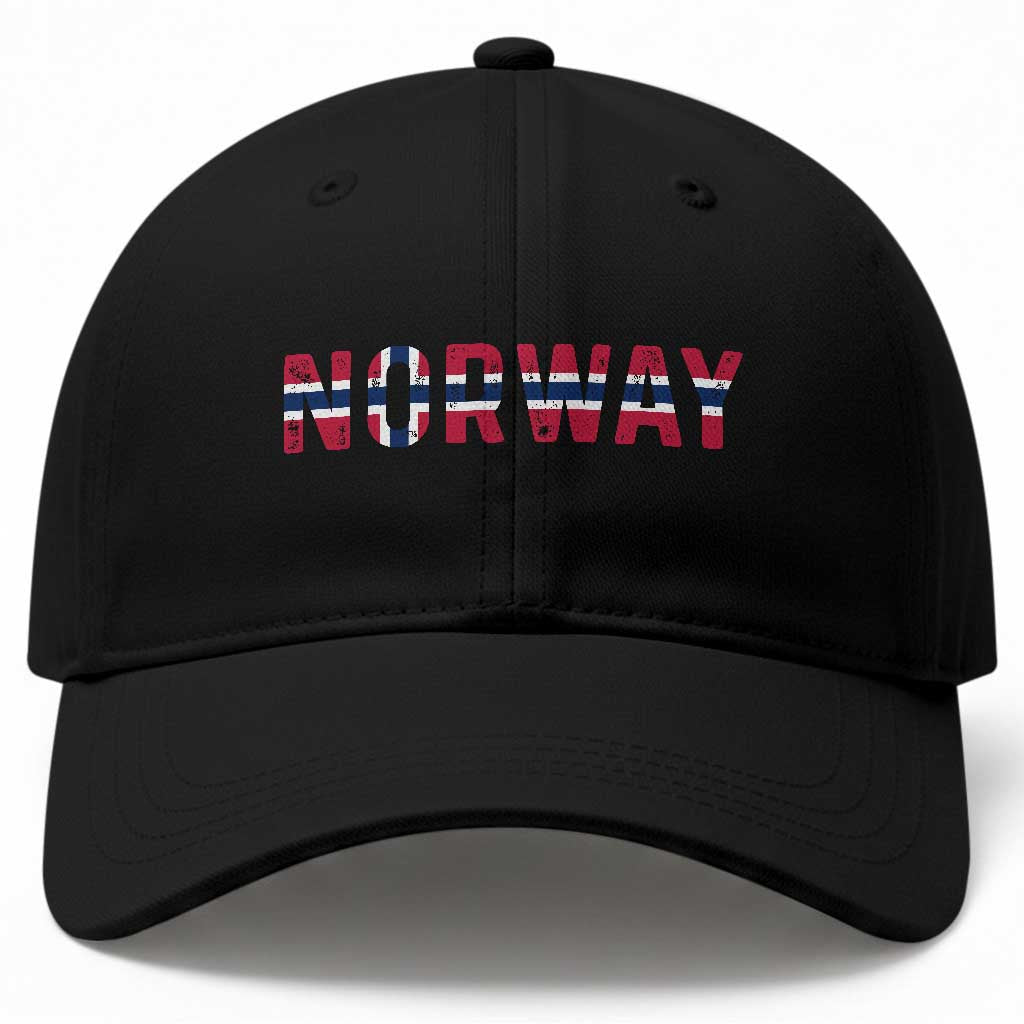 Norge Norway Norwegian Flag Baseball Cap TS14 Print Your Wear