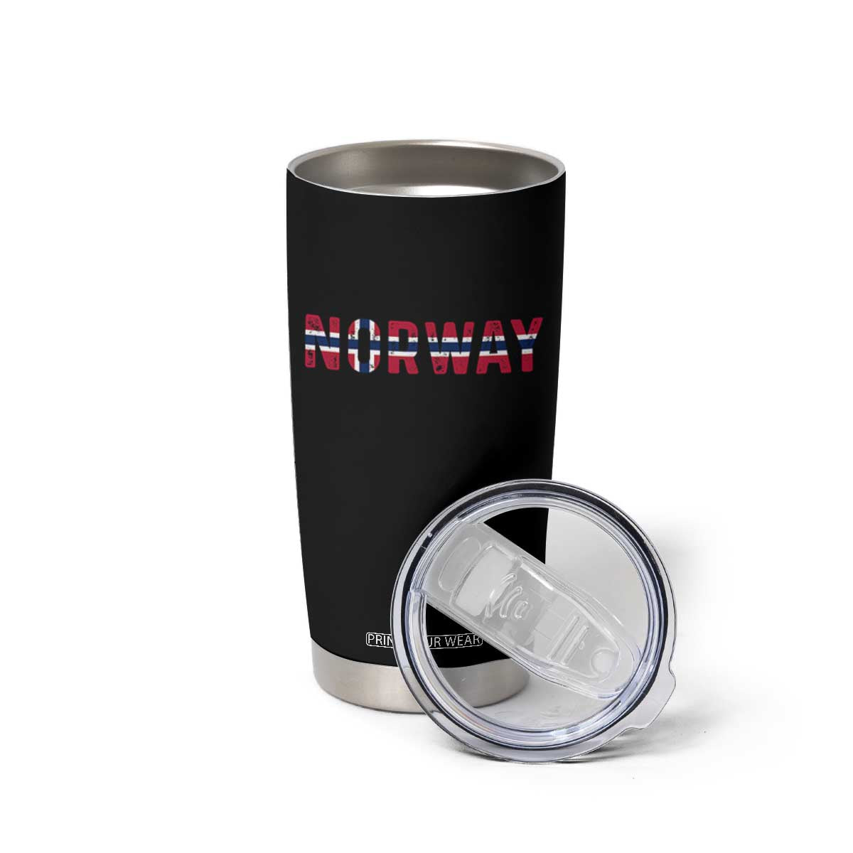Norge Norway Norwegian Flag Tumbler Cup TS14 Print Your Wear