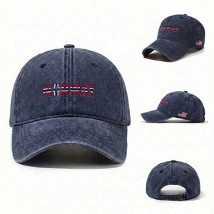 Norge Norway Norwegian Flag Washed Cotton Baseball Cap TS14 Washed Cap Universal Fit Navy Print Your Wear