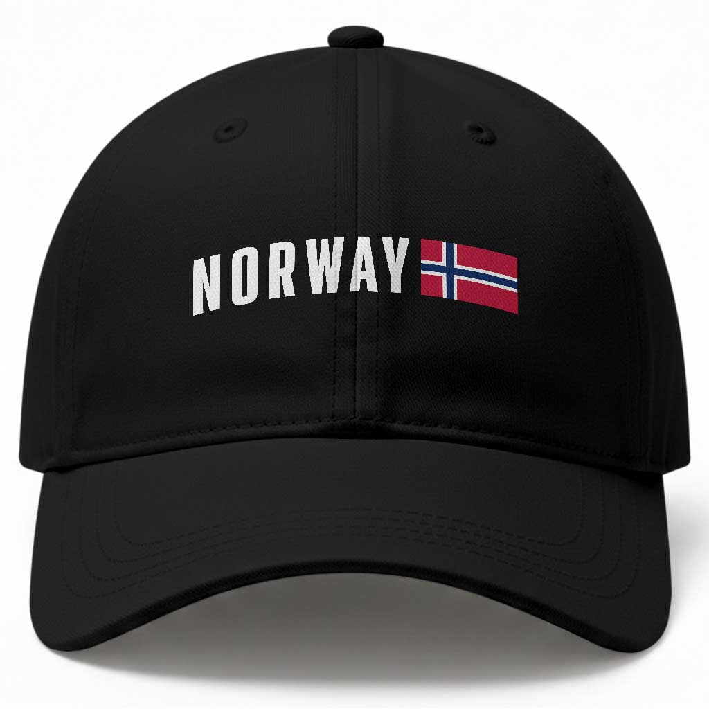 Norwegian Pride Flag Norway Great Gift Baseball Cap TS14 Print Your Wear