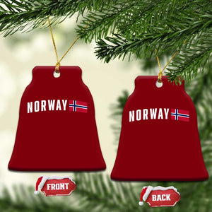 Norwegian Pride Flag Norway Great Gift Ceramic Ornament TS14 Print Your Wear