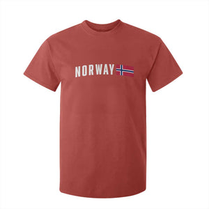 Norwegian Pride Flag Norway Great Gift T Shirt For Kid TS14 Red Print Your Wear