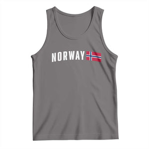 Norwegian Pride Flag Norway Great Gift Tank Top TS14 Deep Heather Print Your Wear