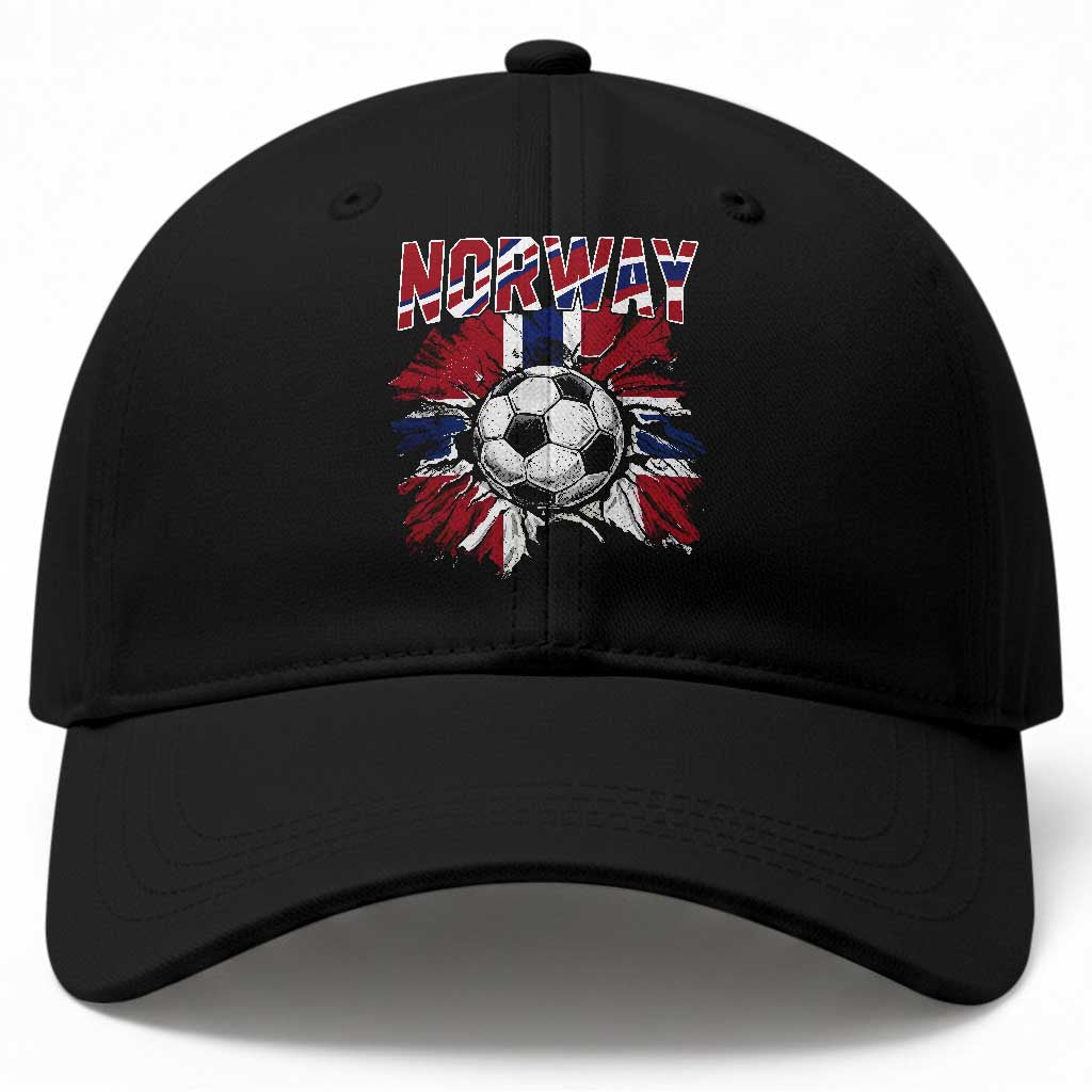 Norway Soccer Fan Baseball Cap Norwegian Football Supporter Fan Gift TS14 Print Your Wear