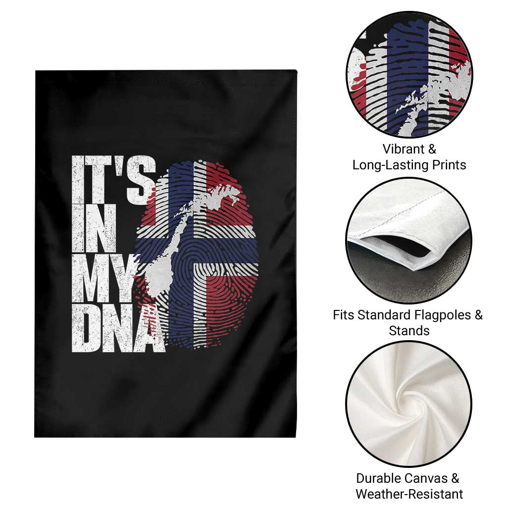 It's in My DNA Garden Flag Norwegian Norway Map Flag Pride TS14 Print Your Wear