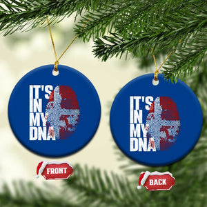It's in My DNA Ceramic Ornament Denmark Map Flag Danish Gift TS14 1pc Blue Print Your Wear