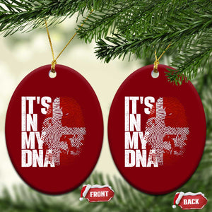 It's in My DNA Ceramic Ornament Denmark Map Flag Danish Gift TS14 Print Your Wear