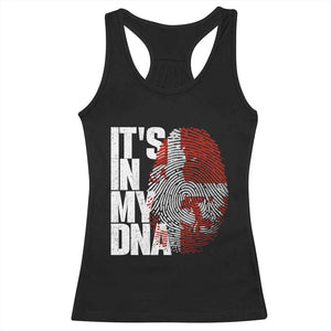 It's in My DNA Racerback Tank Top Denmark Map Flag Danish Gift TS14 Black Print Your Wear