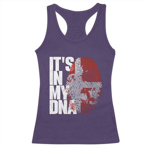 It's in My DNA Racerback Tank Top Denmark Map Flag Danish Gift TS14 Purple Print Your Wear
