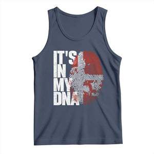 It's in My DNA Tank Top Denmark Map Flag Danish Gift TS14 Navy Print Your Wear
