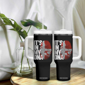 It's in My DNA Tumbler With Handle Denmark Map Flag Danish Gift TS14 Print Your Wear