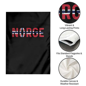 Norge Flag Norway Garden Flag Norwegian Home Love Family TS14 Print Your Wear