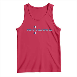 Norge Flag Norway Tank Top Norwegian Home Love Family TS14 Red Print Your Wear