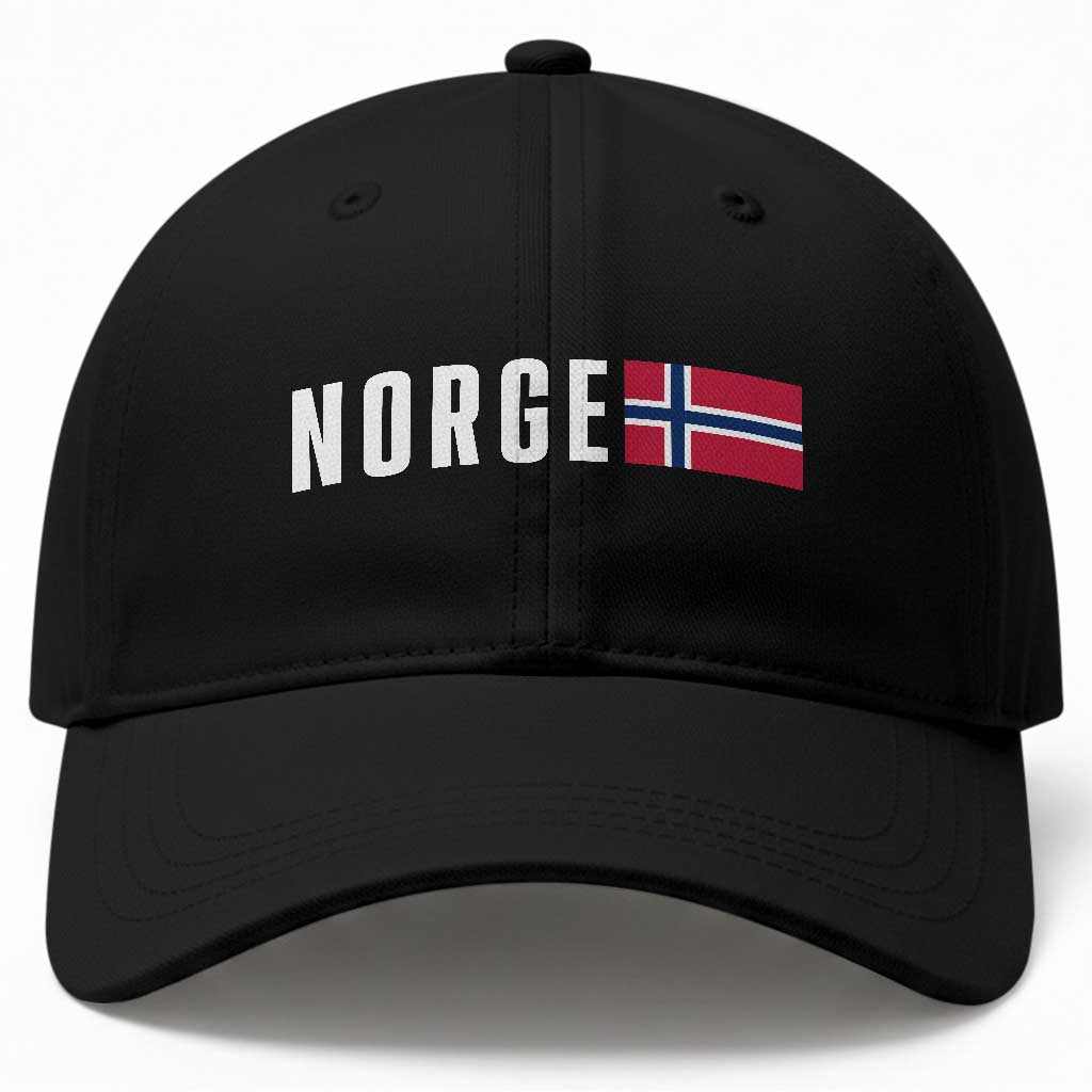 Norway Norge Norwegian Flag Graphic Baseball Cap TS14 Print Your Wear