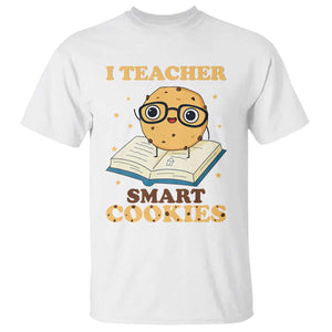 I Teach Smart Cookies T Shirt Funny Teacher TS14 White Print Your Wear