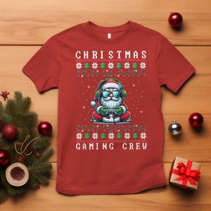 Santa Claus Gamer T Shirt Christmas Gmaing Crew TS14 Red Print Your Wear