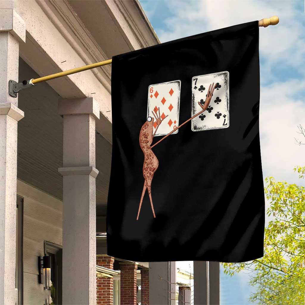 67 Marcus The Worm Poker Game Garden Flag Funny Six Seven Meme Playing Cards TS14 Print Your Wear