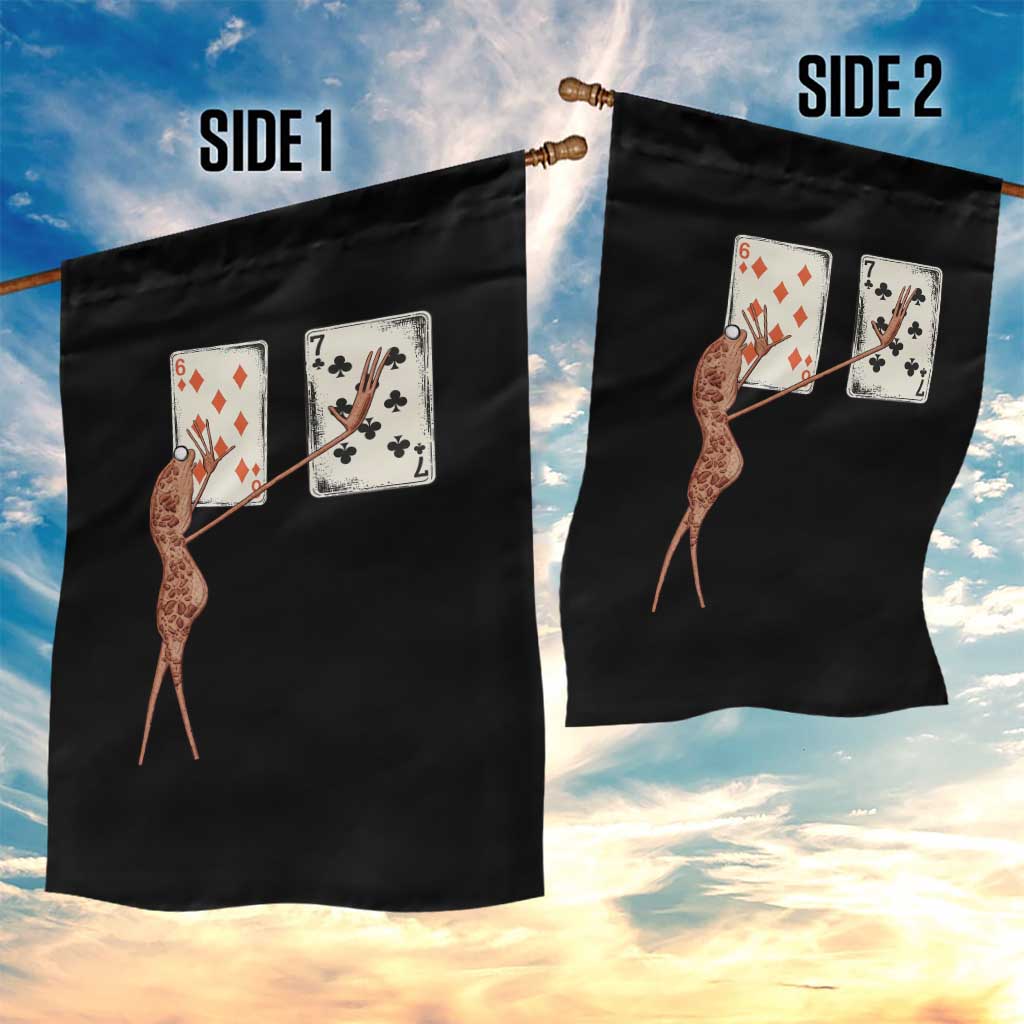 67 Marcus The Worm Poker Game Garden Flag Funny Six Seven Meme Playing Cards TS14 Print Your Wear