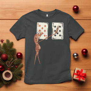67 Marcus The Worm Poker Game T Shirt Funny Six Seven Meme Playing Cards TS14 Dark Heather Print Your Wear
