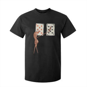 67 Marcus The Worm Poker Game T Shirt For Kid Funny Six Seven Meme Playing Cards TS14 Black Print Your Wear