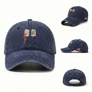 67 Marcus The Worm Poker Game Washed Cotton Baseball Cap Funny Six Seven Meme Playing Cards TS14 Washed Cap Universal Fit Navy Print Your Wear