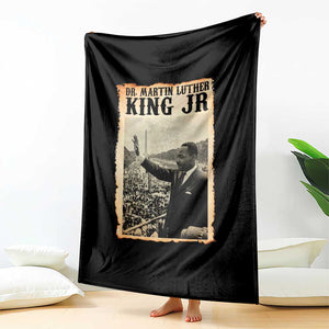 Martin Luther King Jr MLK Day Throw Blanket TS14 Print Your Wear