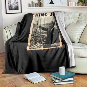 Martin Luther King Jr MLK Day Throw Blanket TS14 Print Your Wear