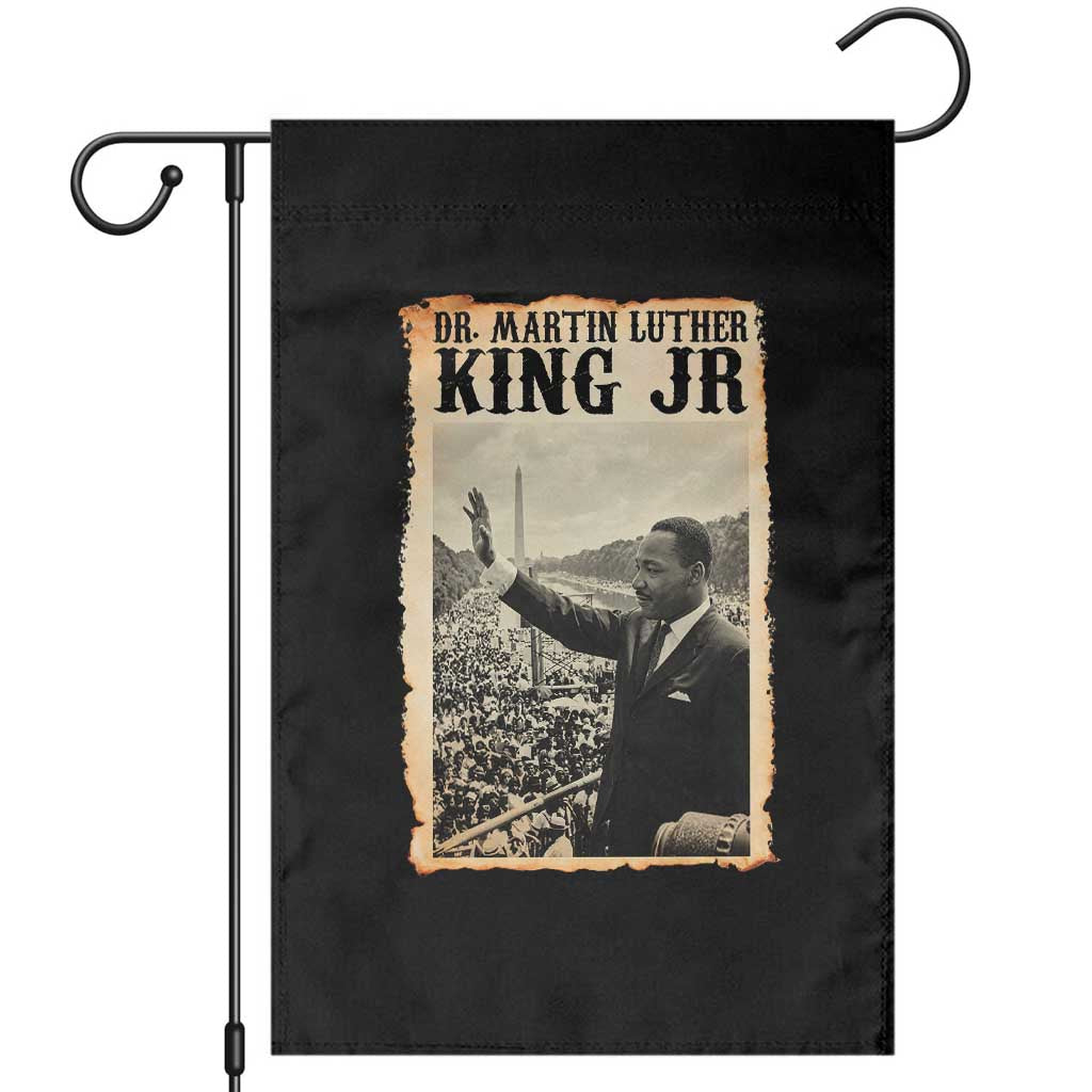 Martin Luther King Jr MLK Day Garden Flag TS14 Black Print Your Wear