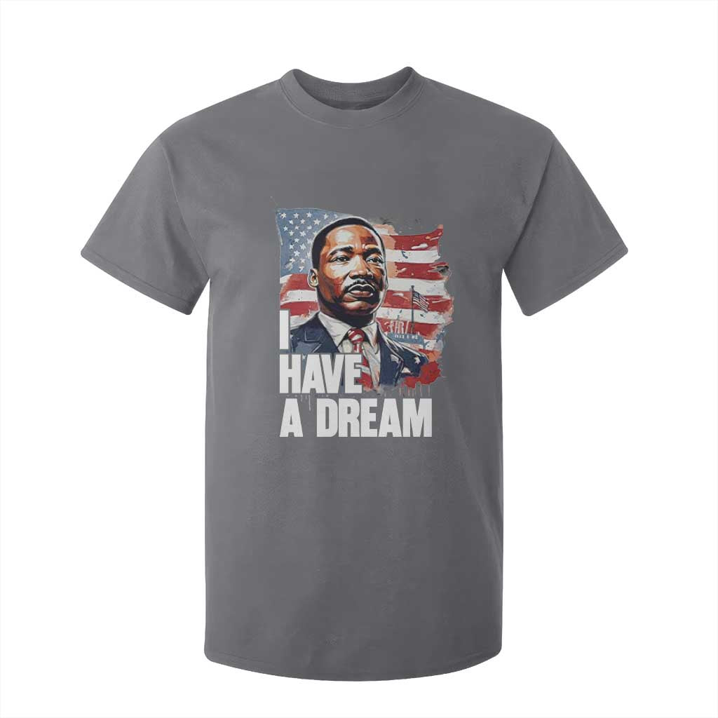 Martin Luther King Jr T Shirt For Kid I Have A Dream TS14 Charcoal Print Your Wear