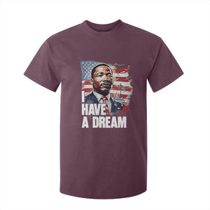 Martin Luther King Jr T Shirt For Kid I Have A Dream TS14 Maroon Print Your Wear
