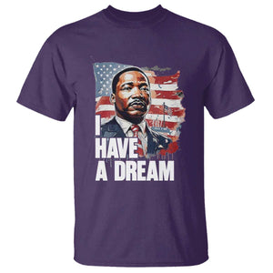 Martin Luther King Jr T Shirt I Have A Dream TS14 Purple Print Your Wear